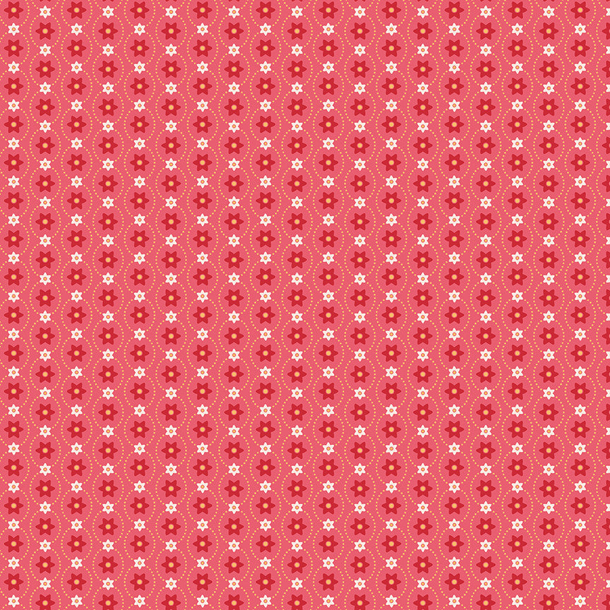 Americana Eleanor Tea Rose Yardage by Lori Holt of Bee in My Bonnet for Riley Blake Designs | C16088-TEAROSE