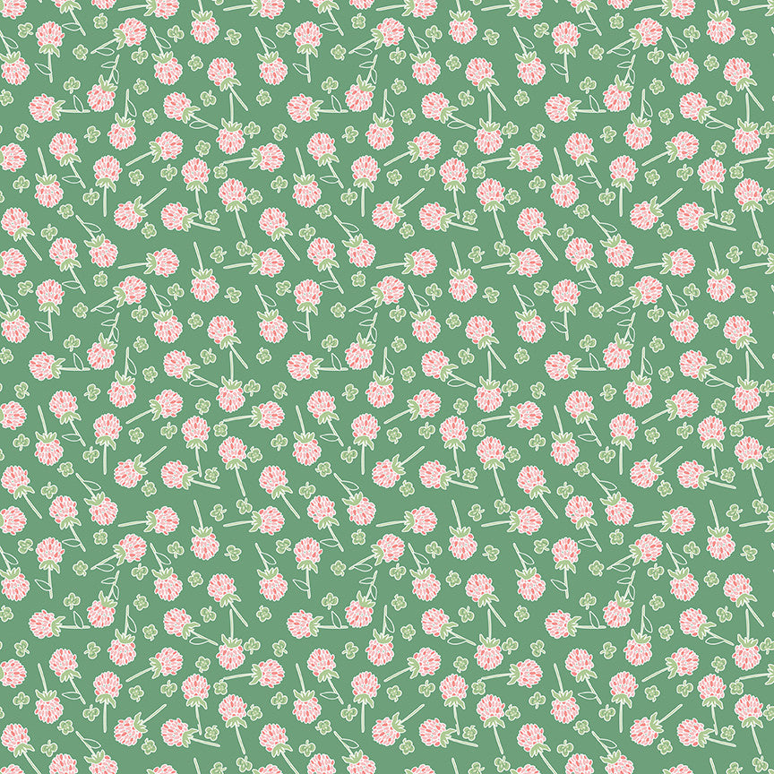 Clover Farm Clover Green Yardage by Gracey Larson for Riley Blake Designs | C14763 GREEN | Cut Options