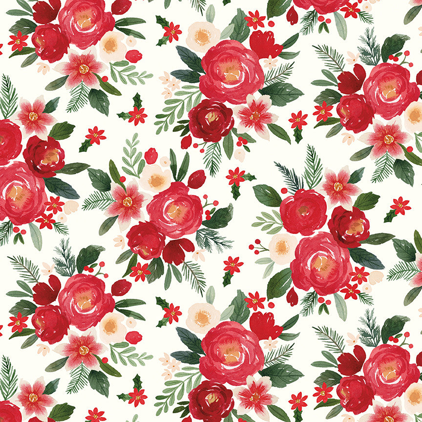 Charming Christmas Main Cloud Yardage by Kelsey Carlson for Riley Blake Designs | C16350-CLOUD