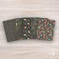 Abloom Custom Fat Quarter Bundle Slate by Corey Yoder for Moda Fabrics | 6 Fat Quarters