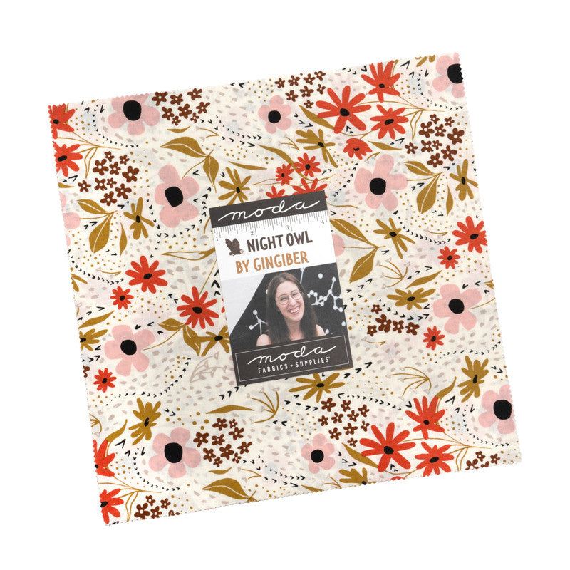 Night Owl Layer Cake 10" by Gingiber for Moda Fabrics | 48420LC