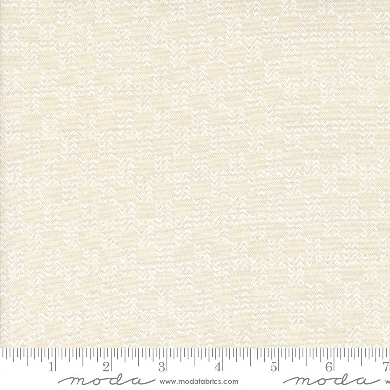 Emmitt and Ivy Sweater Stripes Vanilla White Yardage by Sweetwater for Moda Fabrics | 55697 21