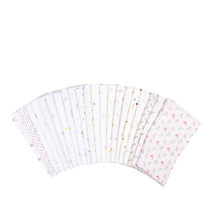 Hush Hush 5 Custom Half Yard Bundle by Assorted Designers for Riley Blake Designs | 21 Pcs