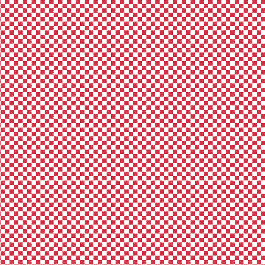 Check Please! 1/4" Check Red Yardage by The RBD Designers for Riley Blake Designs | C820-RED