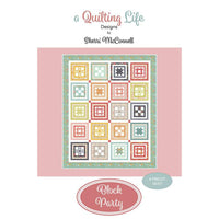 Block Party Custom Quilt Kit With Delightfully Yours by Sherri & Chelsi for Moda Fabrics | 63" x 76 1/2"