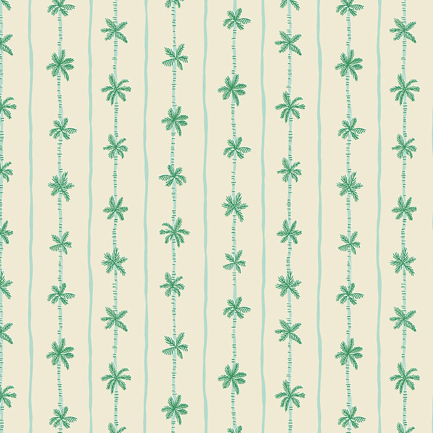Forever Neverland Palm Stripe Sand Dollar Yardage by Jill Howarth for Riley Blake Designs | C15906-SANDDOLLAR
