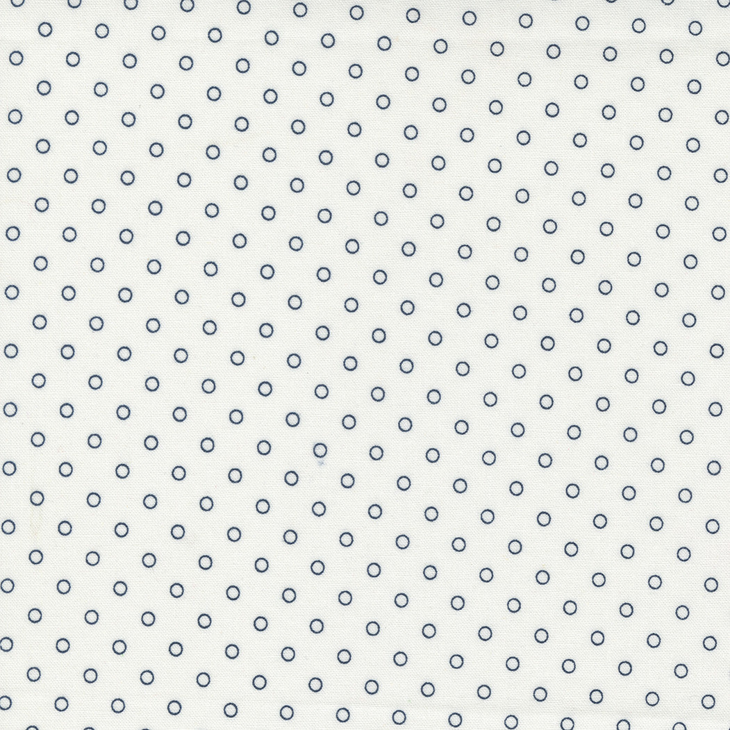 Nantucket Summer Smitten Dot Cream Yardage by Camille Roskelley for Moda Fabrics | 55264 11
