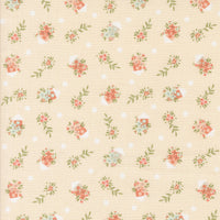 Abloom Birdhouses Pale Pink Yardage by Corey Yoder for Moda Fabrics | 29213 14