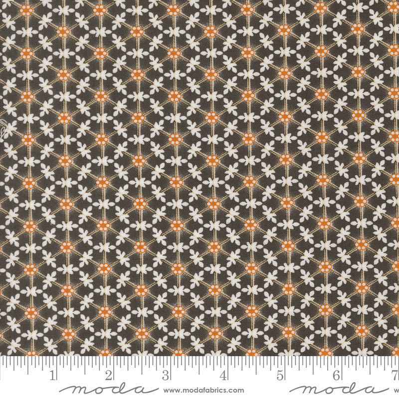 Agatha Road Wreaths Midnight Yardage by Fig Tree & Co for Moda Fabrics | 35413 15