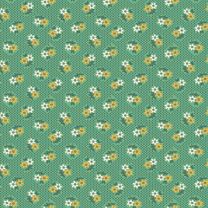 Gentler Times Nostalgia Alpine Yardage by Lori Holt of Bee in My Bonnet For Riley Blake Designs | C16480-ALPINE