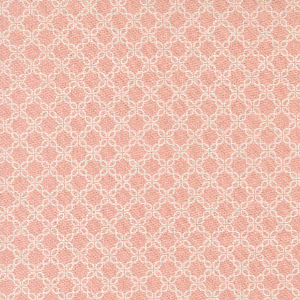Sunbonnet Lattice Pale Pink Yardage by Heather Briggs of My Sew Quilty Life for Moda Fabrics | 31768 17
