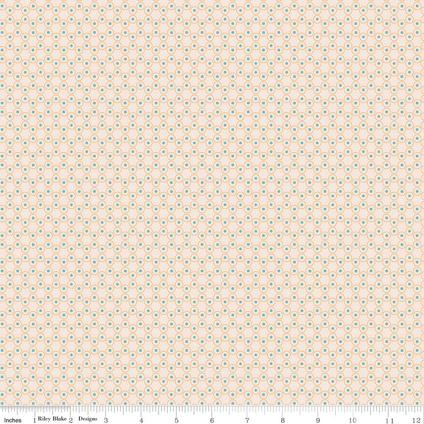 Americana Patriot Latte Yardage by Lori Holt of Bee in My Bonnet for | 5 Yard Backing | C16097-LATTE