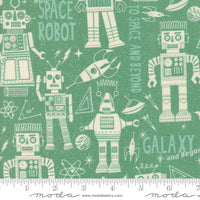 321 Blast Off Space Robot Neptune Yardage by Stacy Iest Hsu for Moda Fabrics | 20951 16