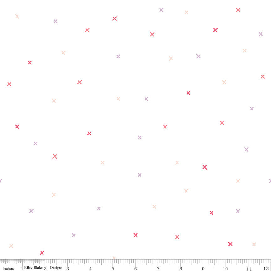 Hush Hush 5 Don't Cross Me Yardage by Fran Gulick for Riley Blake Designs | C16945-CROSS