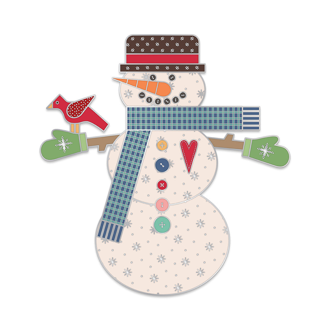 Lori Holt Let's Make a Snowman Needle Minder by Lori Holt of Bee in My Bonnet | ST-36032