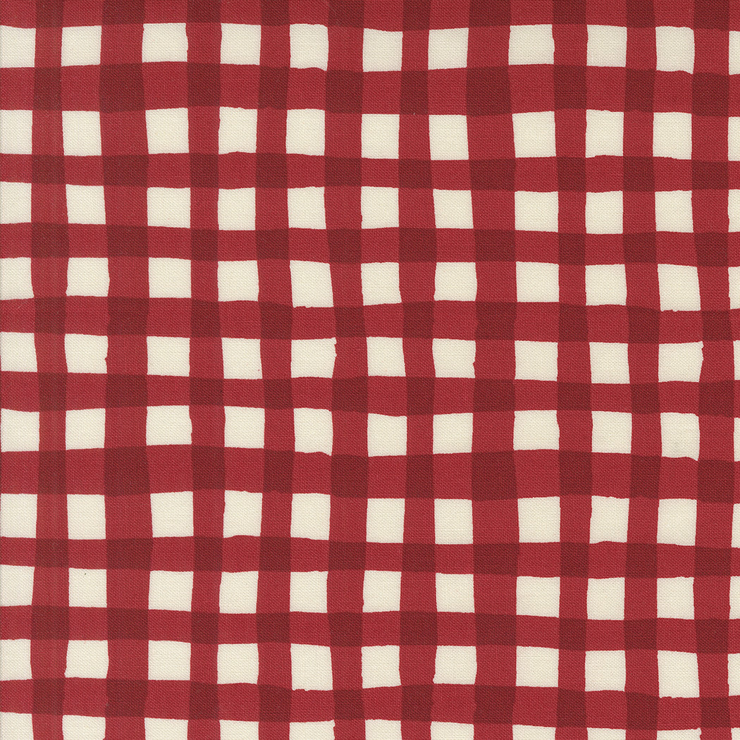 Emmitt and Ivy Winter Picnic Red Yardage by Sweetwater for Moda Fabrics | 55693 12