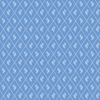 Penelope Diamonds Blue Yardage by My Mind's Eye for Riley Blake Designs | C16642-BLUE