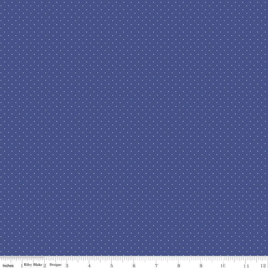 American Jane Pindots Marine by American Jane for Riley Blake Designs | C840-MARINE