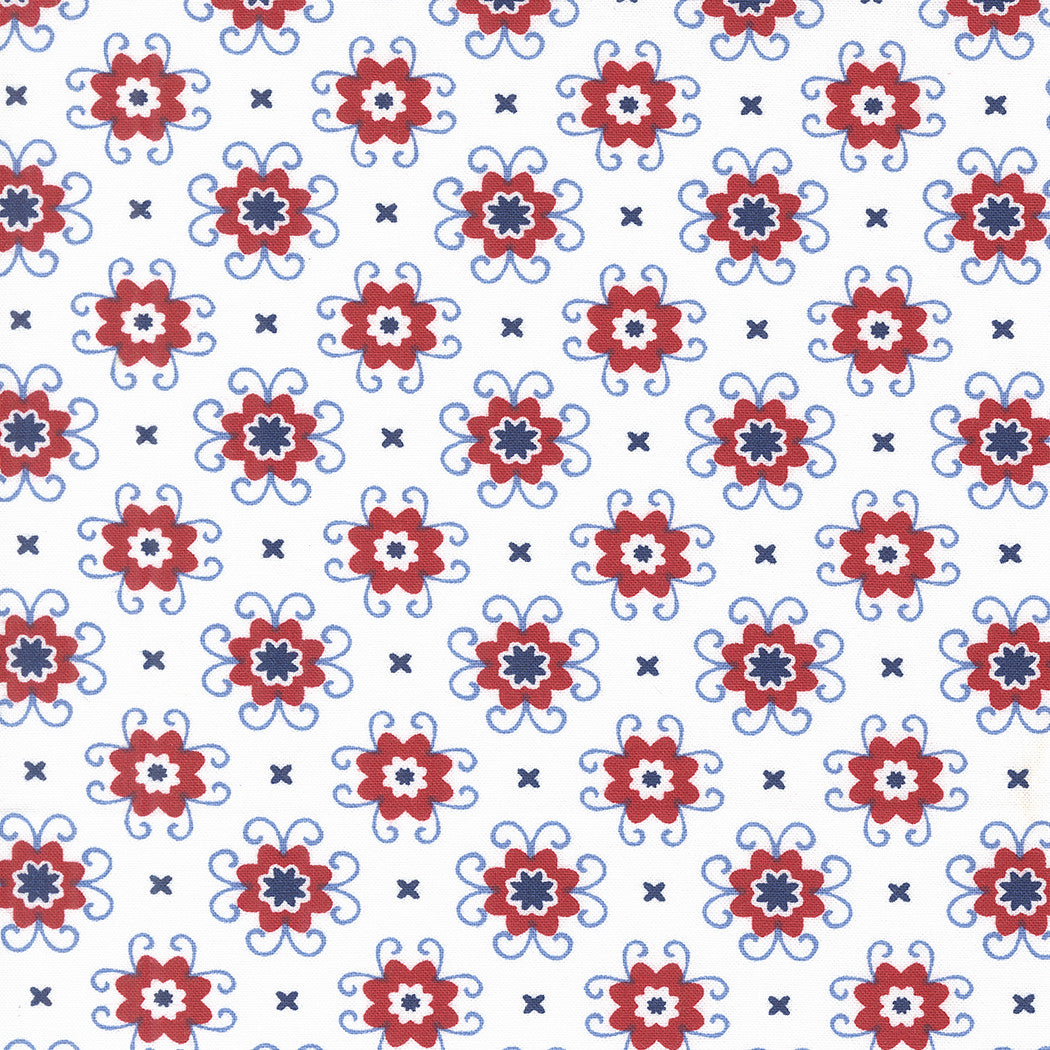 Star Spangled Bandana Patriotic by April Rosenthal of Prairie Grass for Moda Fabrics | 24173 11