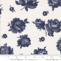 Summertime Rosie Cream Navy Yardage by Camille Roskelley for Moda Fabrics | 55320 31