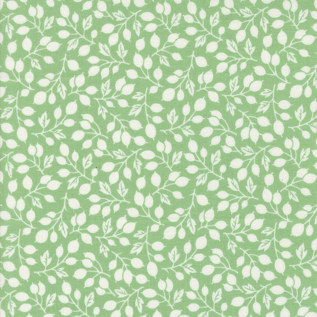Portofino Olive Branch Azure Yardage by Fig Tree & Co for Moda Fabrics | 35393 20