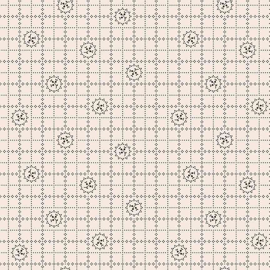 Gentler Times Delicate Raisin Yardage by Lori Holt of Bee in My Bonnet For Riley Blake Designs |  C16475-RAISIN