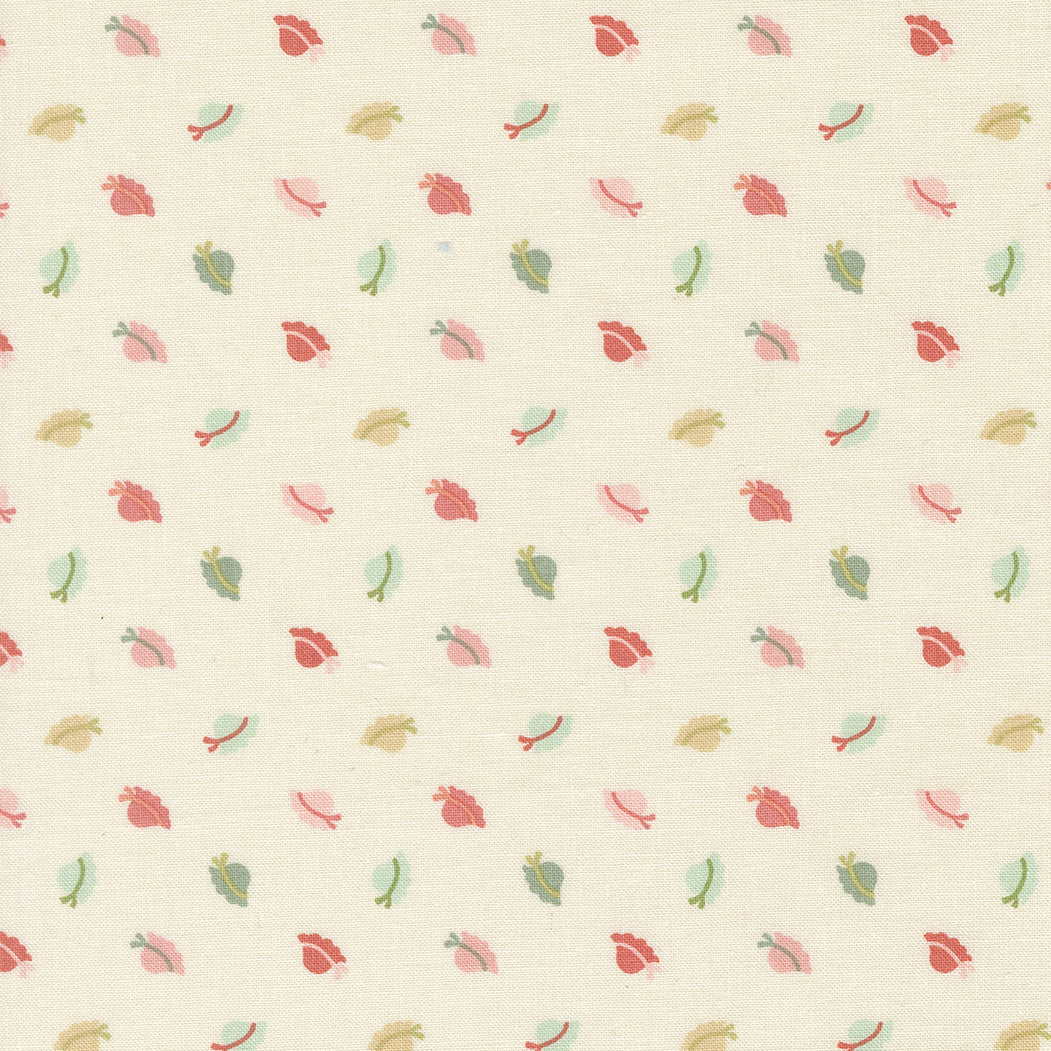 Sunbonnet Bonnets Porcelain Yardage by Heather Briggs of My Sew Quilty Life for Moda Fabrics | 31765 11