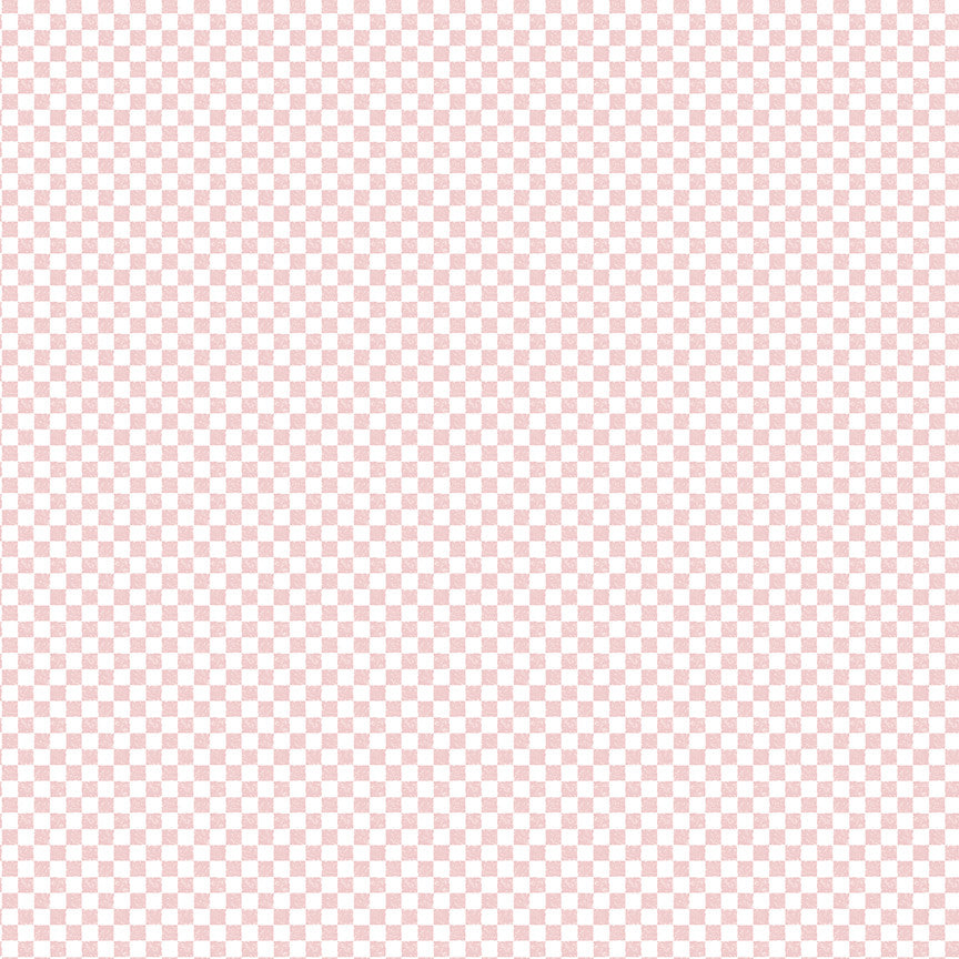 Check Please! 1/4" Check Baby Pink Yardage by The RBD Designers for Riley Blake Designs | C820-BABYPINK