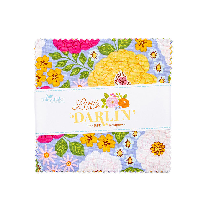 Little Darlin' 5" Stacker by the RBD Designers for Riley Blake Designs | 42 Pcs. | 5-16970-42