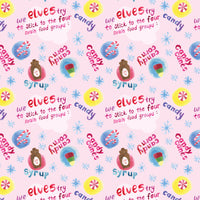 Elf the Movie Four Food Groups Yardage by Camelot Fabrics | 23130127-02