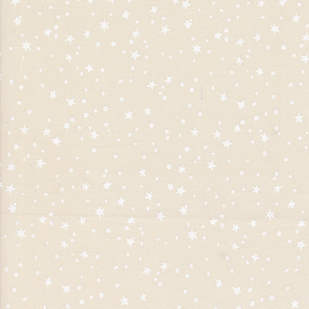 321 Blast Off Stars Spacesuit White Yardage by Stacy Iest Hsu for Moda Fabrics | 20955 31