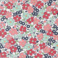 Summertime Flower Patch Cream Yardage by Camille Roskelley for Moda Fabrics | 55323 11