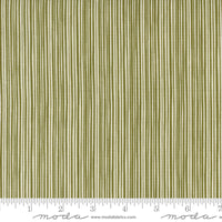 Emmitt and Ivy Tiny Stripe Pine Yardage by Sweetwater for Moda Fabrics | 55696 13