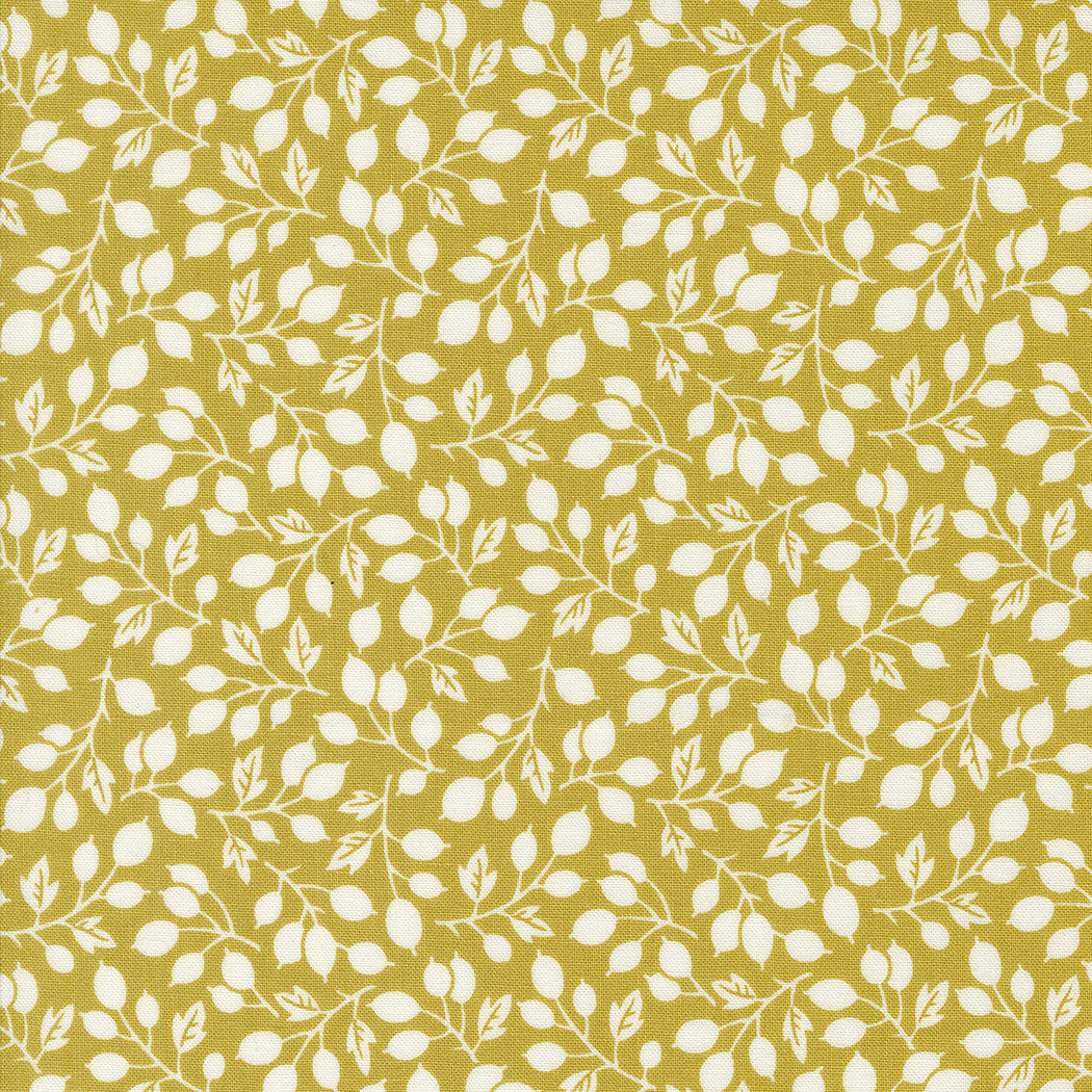 Portofino Olive Branch Pineapple Yardage by Fig Tree & Co for Moda Fabrics | 35393 17