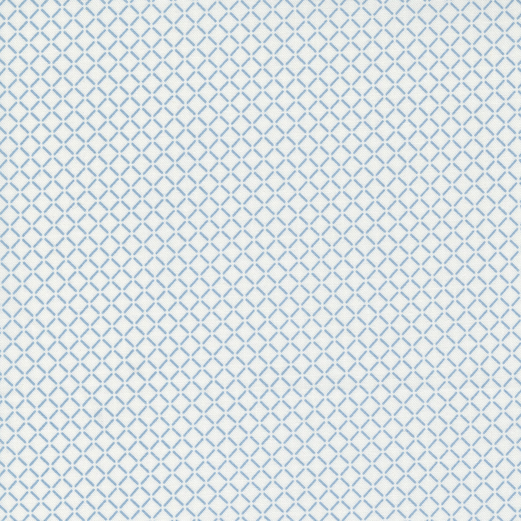 Nantucket Summer Sail Cream Blue Yardage by Camille Roskelley for Moda Fabrics | 55265 24