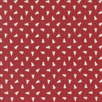 Berry And Pine Little Trees Cranberry Yardage by Lella Boutique for Moda Fabrics | 5245 14