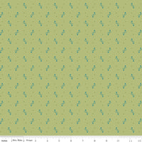 Gentler Times Ditty Lettuce Yardage by Lori Holt of Bee in My Bonnet For Riley Blake Designs | C16476-LETTUCE