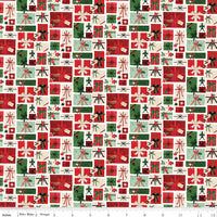 Charming Christmas Pretty Presents Cloud Yardage by Kelsey Carlson for Riley Blake Designs | C16352-CLOUD