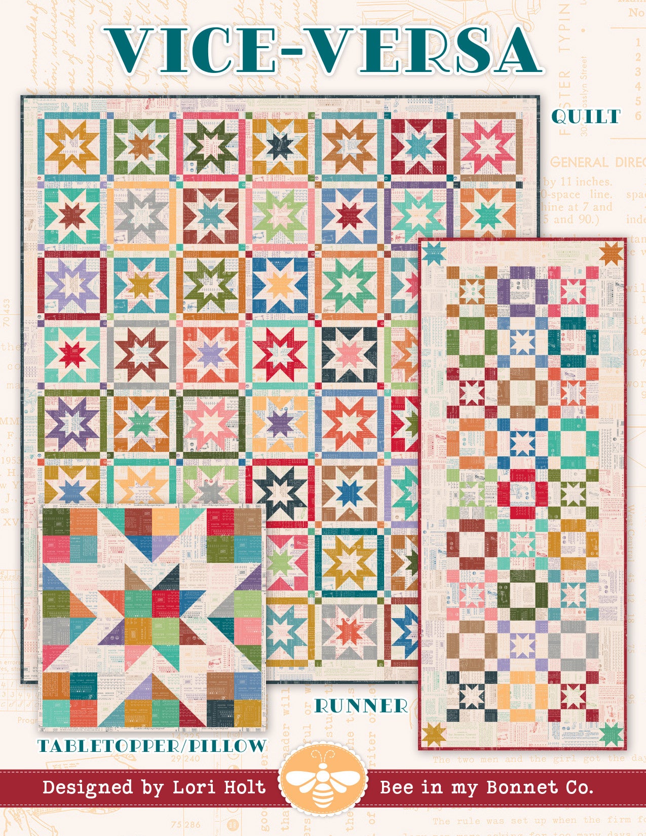Vice-Versa Quilt Pattern by Lori Holt for It's Sew Emma | P051-ISE-313