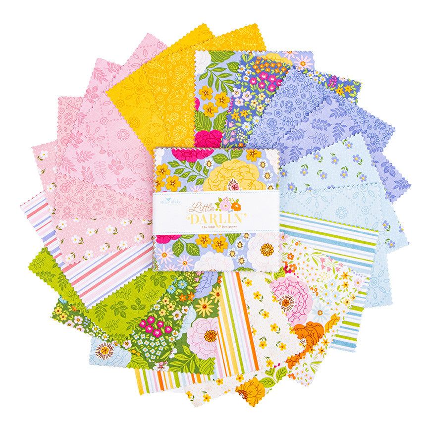 Little Darlin' 5" Stacker by the RBD Designers for Riley Blake Designs | 42 Pcs. | 5-16970-42