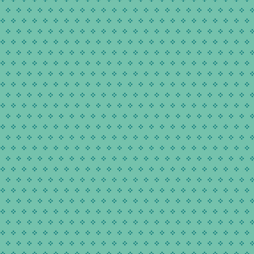 Sale! Bee Dots Sea Glass Paula Yardage by Lori Holt for Riley Blake Designs | C14167 SEAGLASS