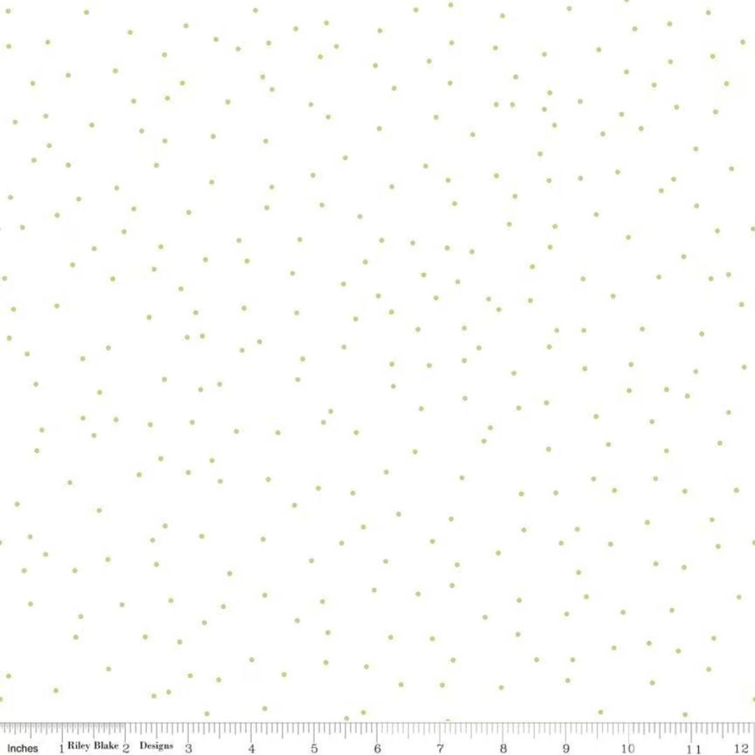 Pin Dot Green by Lori Holt for Riley Blake Designs | C705-GREEN