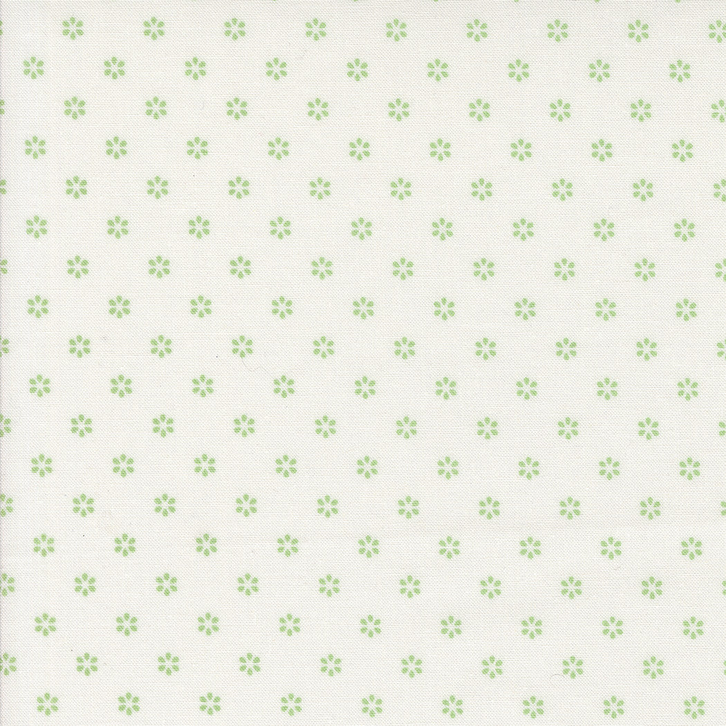 Summertime Sunshine Cream Green Yardage by Camille Roskelley for Moda Fabrics | 55322 27