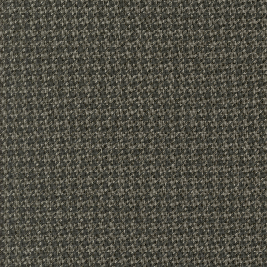 Home Sweet Haunt Hounds Tooth Charcoal Yardage by Stacy Iest Hsu for Moda Fabrics | 20918 16
