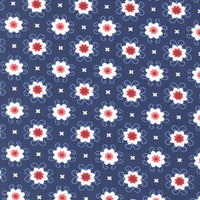 Star Spangled Bandana Twilight by April Rosenthal of Prairie Grass for Moda Fabrics | 24173 13