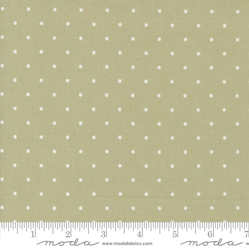 Magic Dot Sage Yardage by Lella Boutique for Moda Fabrics | 5230 18