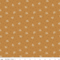 Gentler Times Lovely Butterscotch Yardage by Lori Holt of Bee in My Bonnet For Riley Blake Designs | C16479-BUTTERSCOTCH