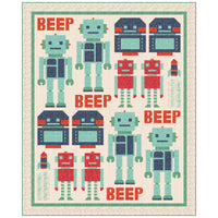 Beep Beep Quilt Kit Boxed With 321 Blast Off by Stacy Iest Hsu for Moda Fabrics | KIT20950