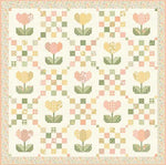Petal Patches Quilt Pattern by Heather Briggs of My Sew Quilty Life for Moda Fabrics | 62" x 62" Layer Cake Friendly