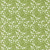 Raspberry Summer Blossom Fresh Grass Yardage by Sherri & Chelsi for Moda Fabrics | 37693 18